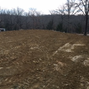 Lot Clearing for House Pad in Kingston, Oklahoma